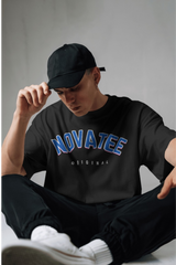 Novatee Original Black Unisex Oversized Tshirt