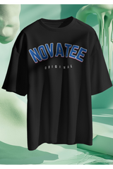 Novatee Original Black Unisex Oversized Tshirt