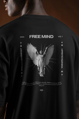 Free Mind Unisex Oversized Tshirt