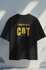 Cat Identity Unisex Oversized Tshirt