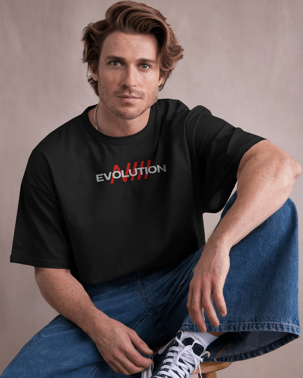 Evolution Unisex Oversized Tshirt